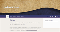 Desktop Screenshot of colleenkattau.com